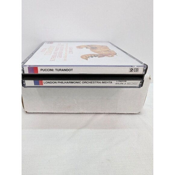 Puccini Turandot John Alldis Choir London Philharmonic Orchestra 2 CDs 1984 - Picture 2 of 7